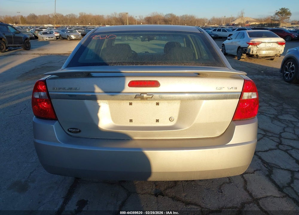 2006 CHEVROLET MALIBU LT VIN: 1G1ZT51816F186128