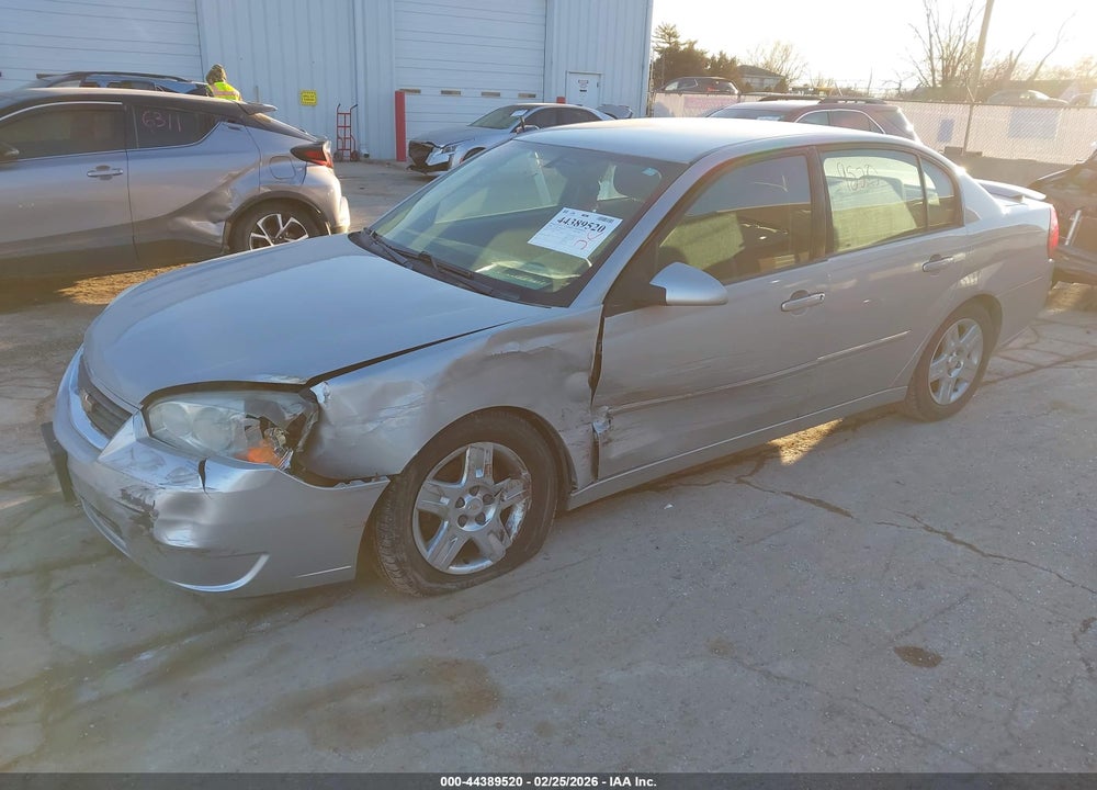 2006 CHEVROLET MALIBU LT VIN: 1G1ZT51816F186128