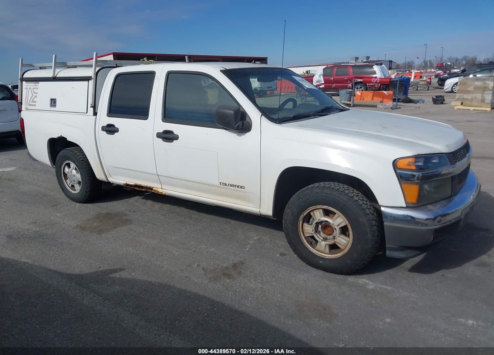 2005 CHEVROLET COLORADO LS VIN: 1GCCS136558110046