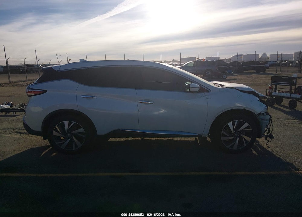 2017 NISSAN MURANO PLATINUM VIN: 5N1AZ2MH2HN178007