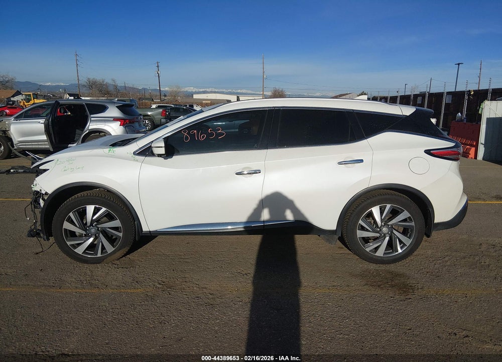 2017 NISSAN MURANO PLATINUM VIN: 5N1AZ2MH2HN178007