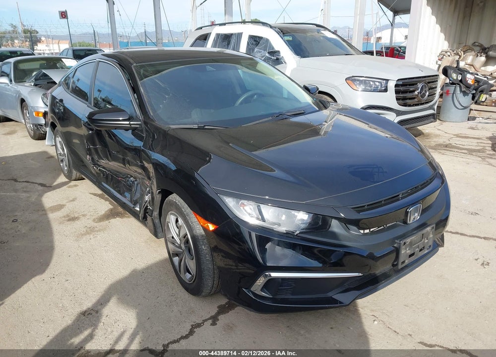 2019 HONDA CIVIC LX VIN: 2HGFC2F60KH550291