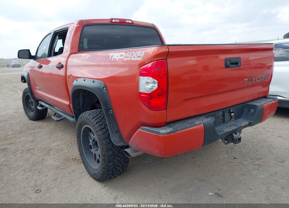 2016 TOYOTA TUNDRA SR5 5.7L V8 VIN: 5TFDW5F19GX539585
