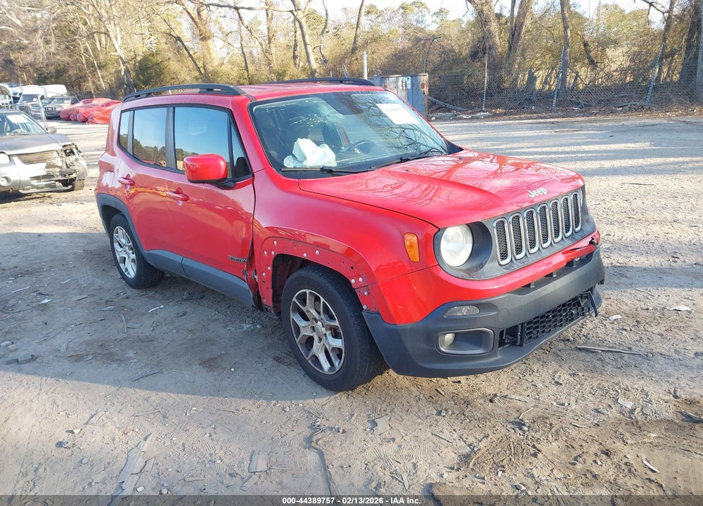 2015 JEEP RENEGADE LATITUDE VIN: ZACCJABT0FPB56905