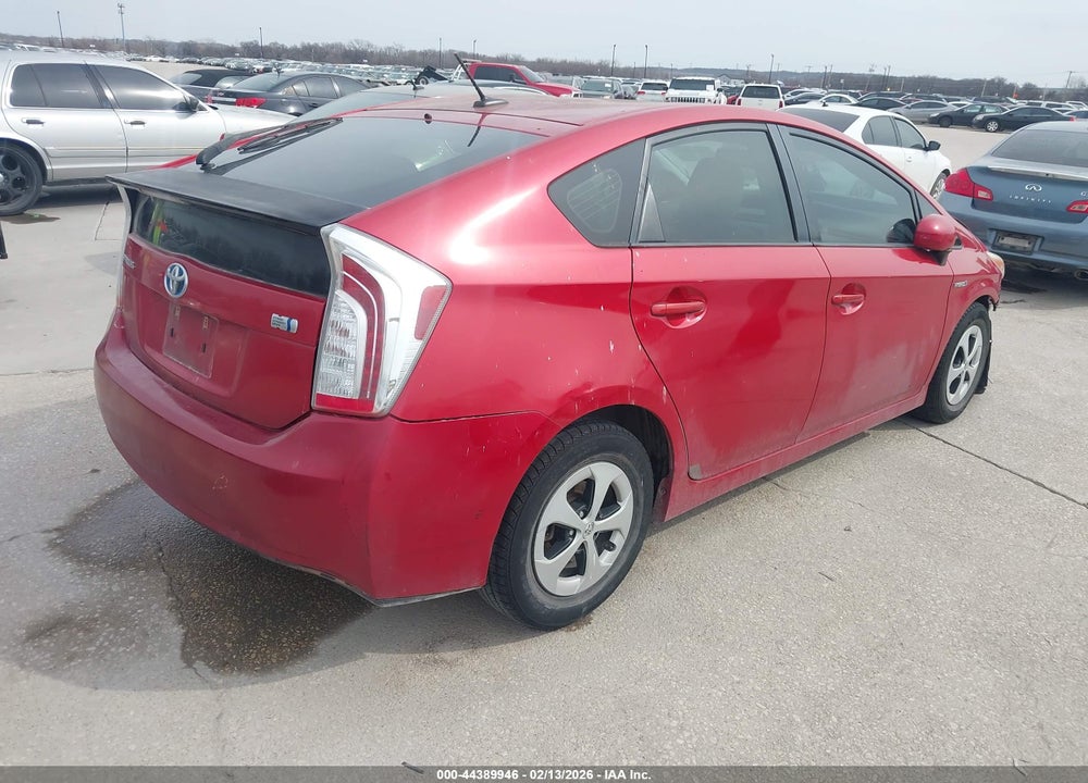 2013 TOYOTA PRIUS FOUR VIN: JTDKN3DU2D1629526