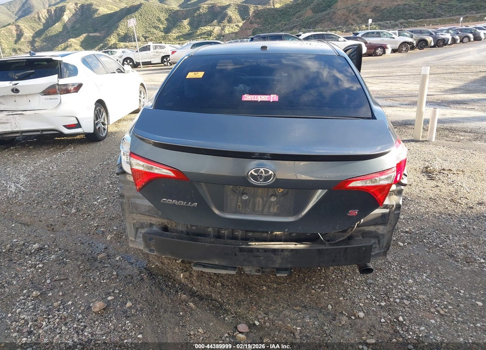 2015 TOYOTA COROLLA S PLUS VIN: 2T1BURHE2FC426496