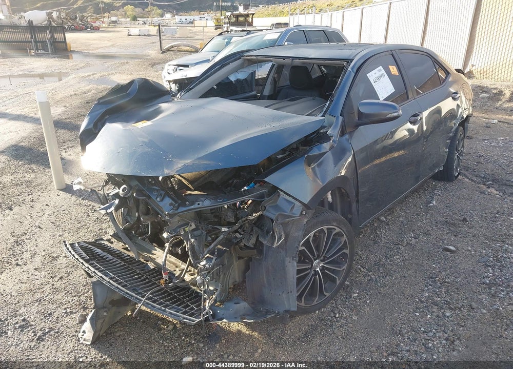 2015 TOYOTA COROLLA S PLUS VIN: 2T1BURHE2FC426496