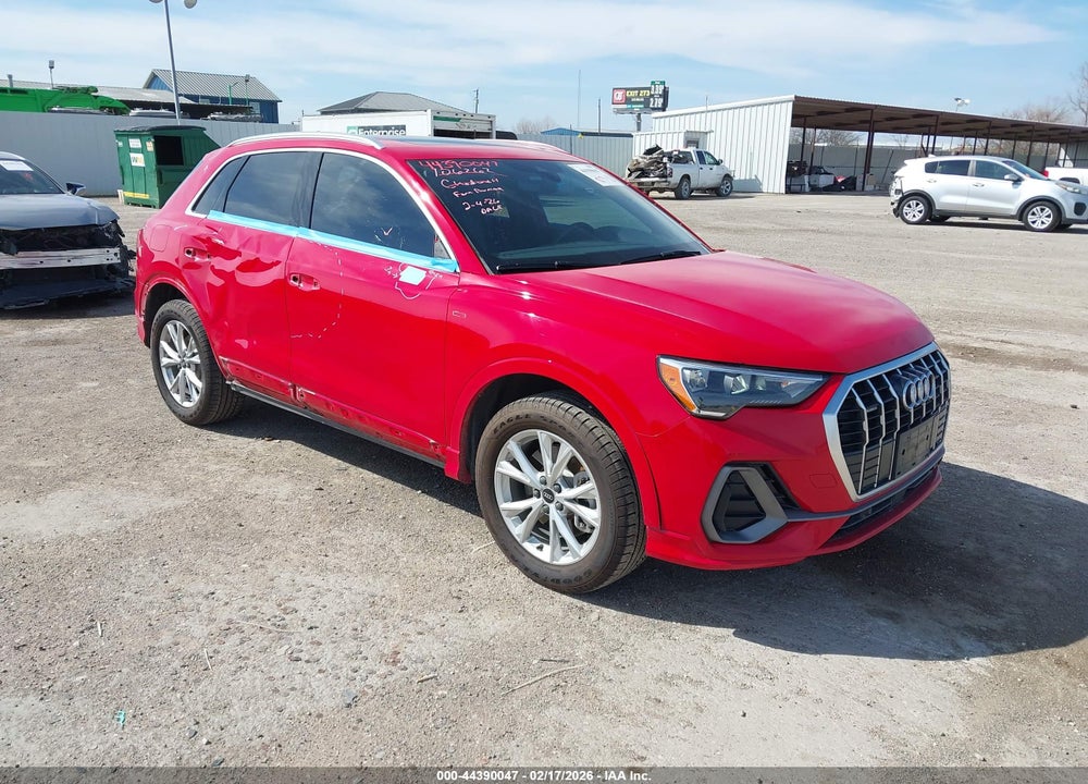 2022 AUDI Q3 PREMIUM 45 TFSI S LINE QUATTRO TIPTRONIC VIN: WA1DECF34N1125116