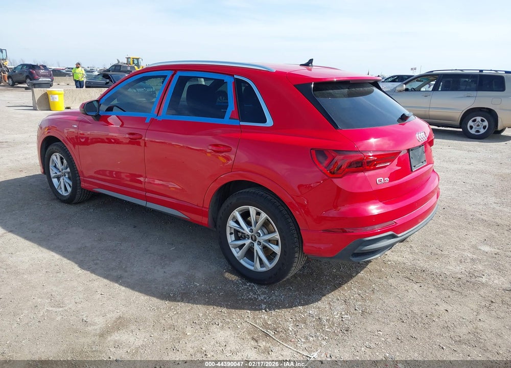2022 AUDI Q3 PREMIUM 45 TFSI S LINE QUATTRO TIPTRONIC VIN: WA1DECF34N1125116