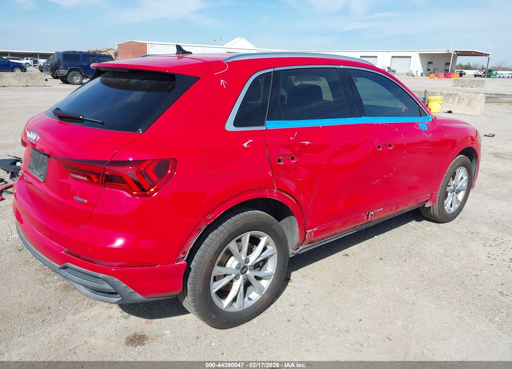 2022 AUDI Q3 PREMIUM 45 TFSI S LINE QUATTRO TIPTRONIC VIN: WA1DECF34N1125116