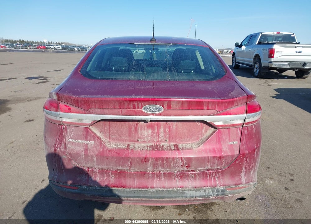 2017 FORD FUSION SE VIN: 3FA6P0H76HR199628