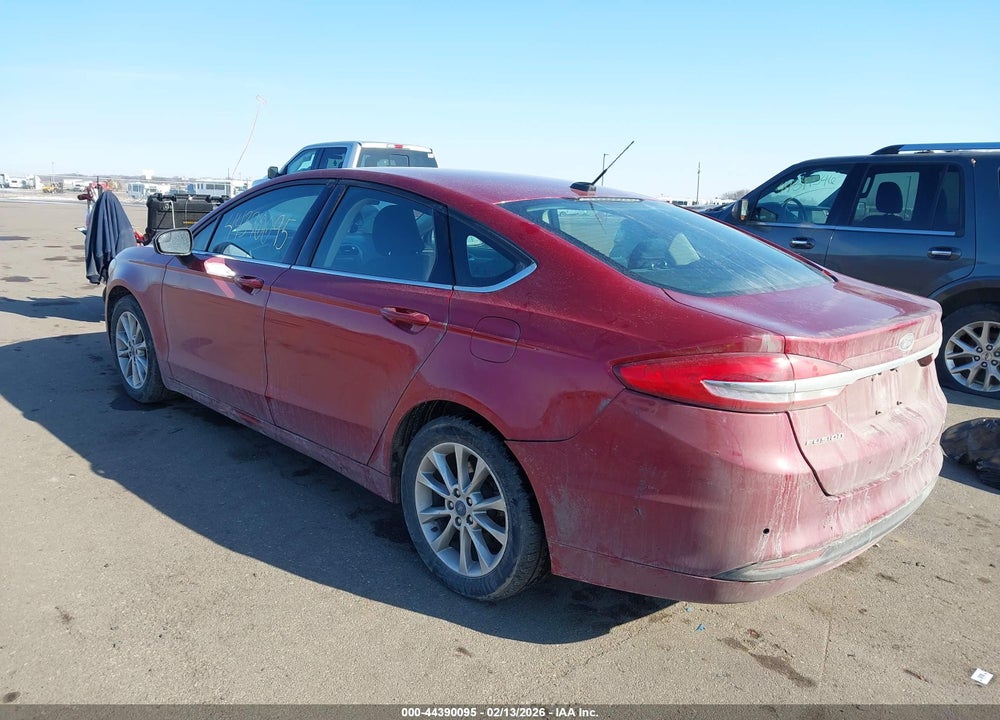 2017 FORD FUSION SE VIN: 3FA6P0H76HR199628