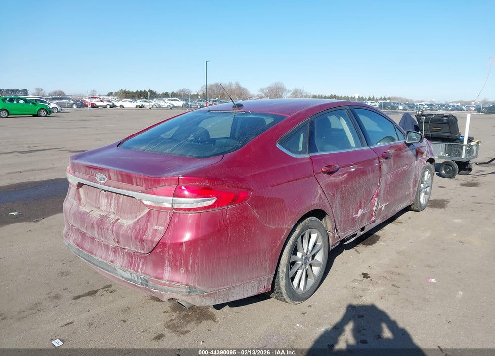 2017 FORD FUSION SE VIN: 3FA6P0H76HR199628