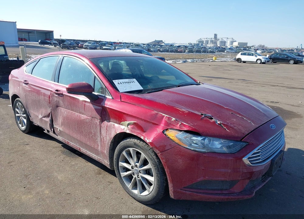 2017 FORD FUSION SE VIN: 3FA6P0H76HR199628