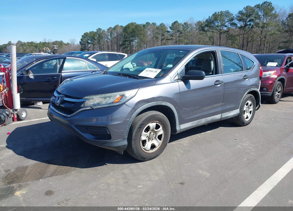 2015 HONDA CR-V LX VIN: 2HKRM3H3XFH556937