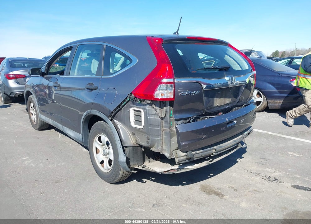 2015 HONDA CR-V LX VIN: 2HKRM3H3XFH556937