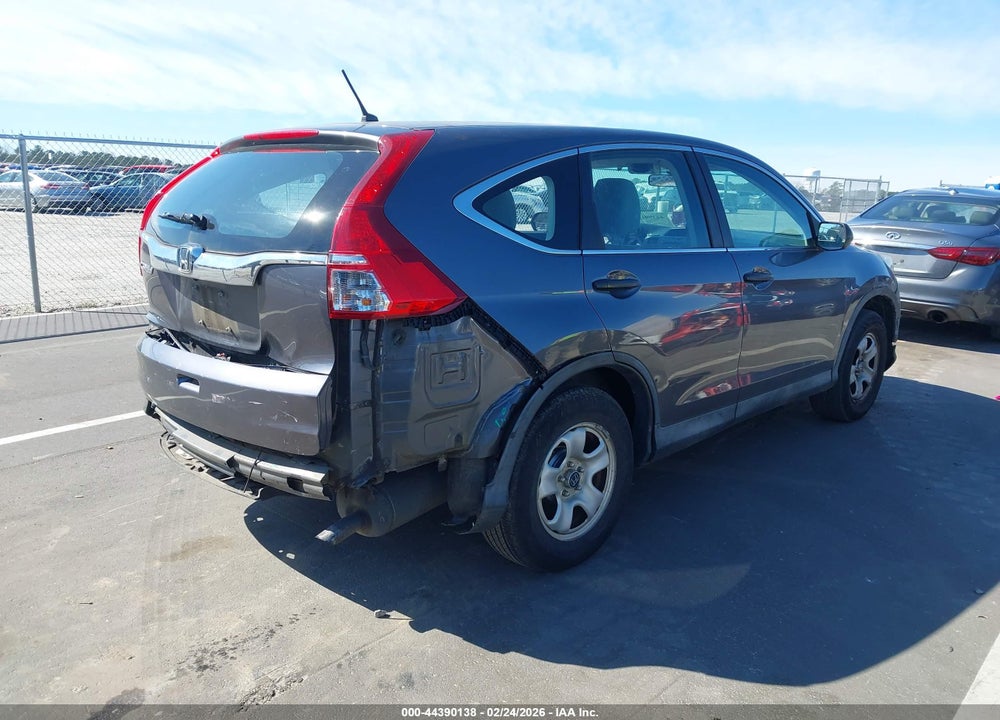 2015 HONDA CR-V LX VIN: 2HKRM3H3XFH556937