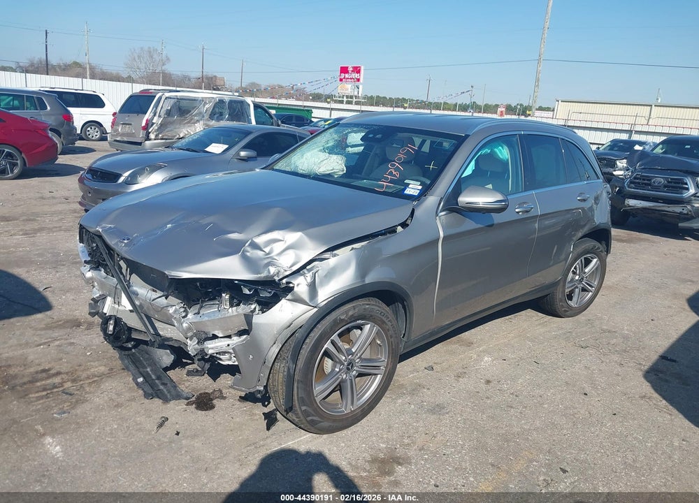 2022 MERCEDES-BENZ GLC 300 SUV VIN: W1N0G8DB3NV332314