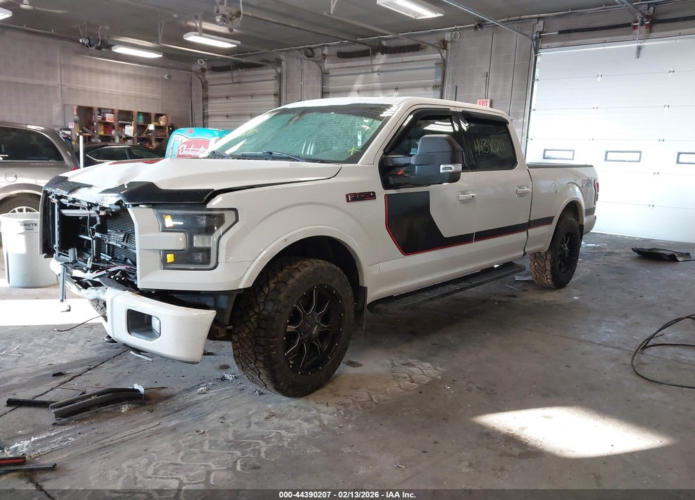 2016 FORD F-150 LARIAT VIN: 1FTFW1EF0GFC92641