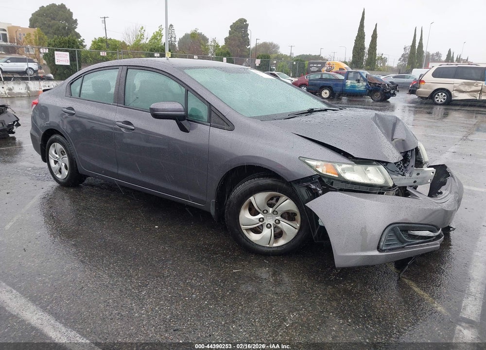 2015 HONDA CIVIC LX VIN: 19XFB2F59FE287339