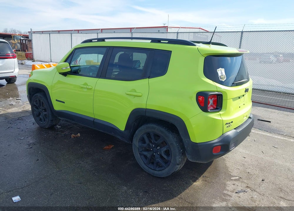 2018 JEEP RENEGADE ALTITUDE 4X4 VIN: ZACCJBBB0JPH68853