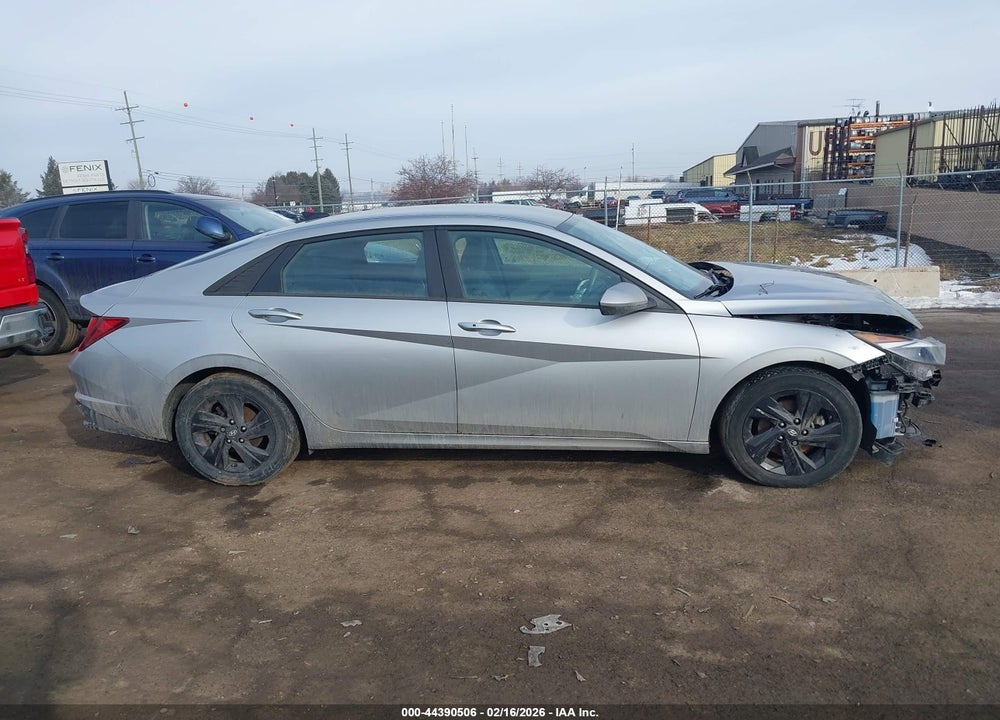 2022 HYUNDAI ELANTRA SEL VIN: 5NPLS4AG1NH079506