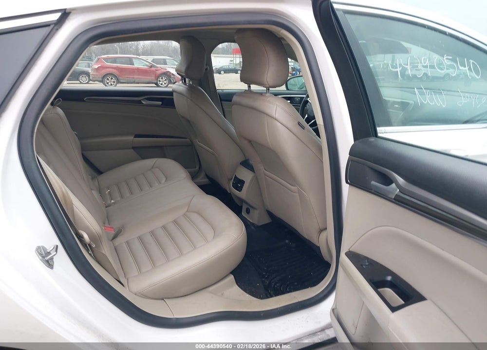 2019 FORD FUSION HYBRID SEL VIN: 3FA6P0MU9KR257492