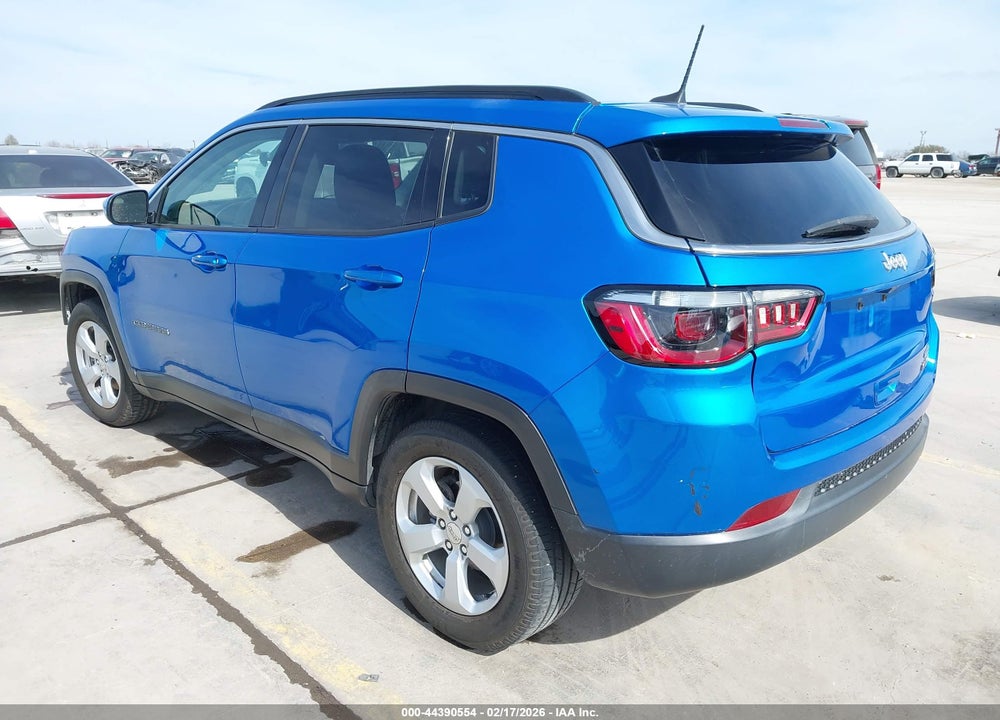 2021 JEEP COMPASS LATITUDE FWD VIN: 3C4NJCBBXMT553167