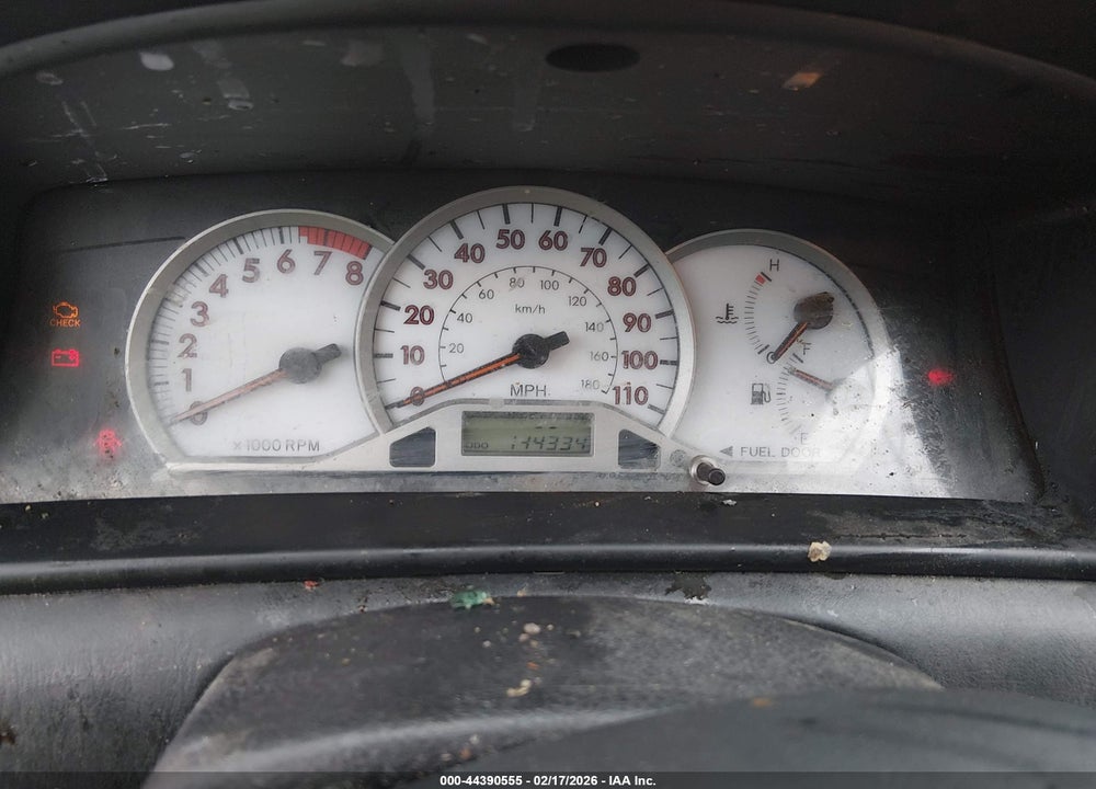 2006 TOYOTA COROLLA CE/S/LE VIN: 2T1BR32E76C680115