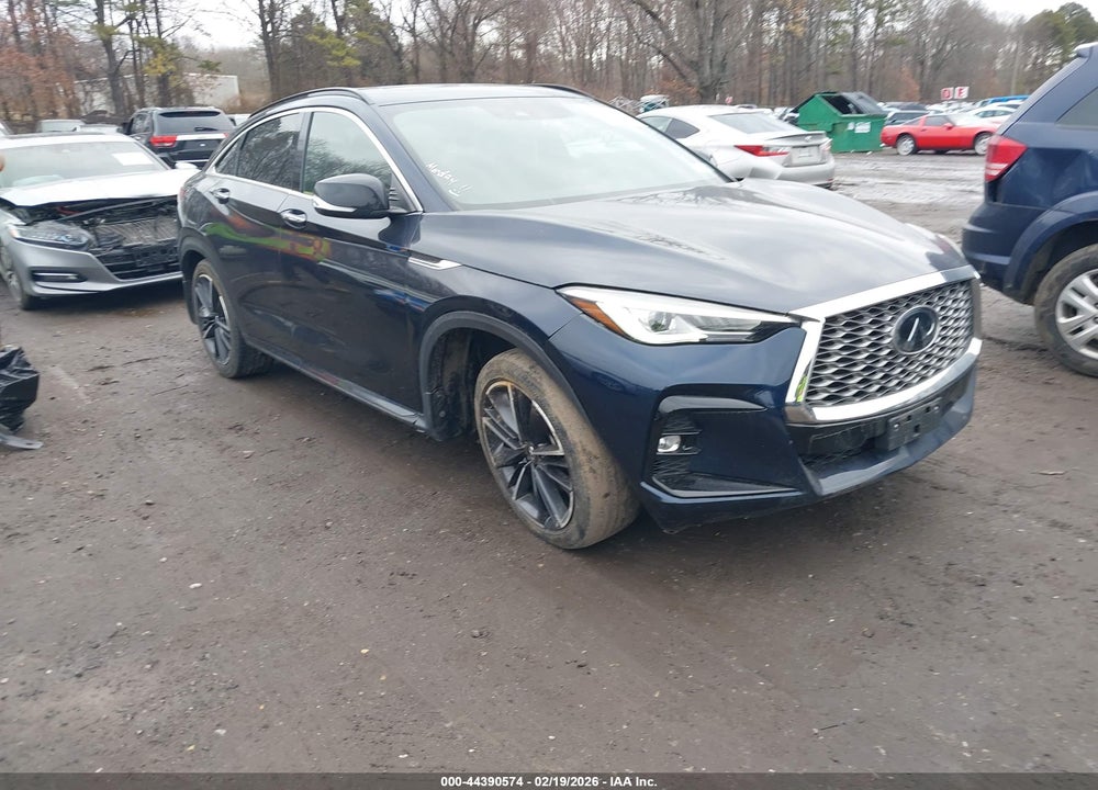 2022 INFINITI QX55 LUXE AWD VIN: 3PCAJ5J34NF100439