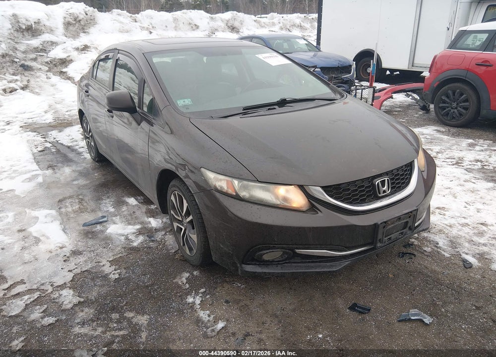 2013 HONDA CIVIC EX-L VIN: 2HGFB2F97DH582655