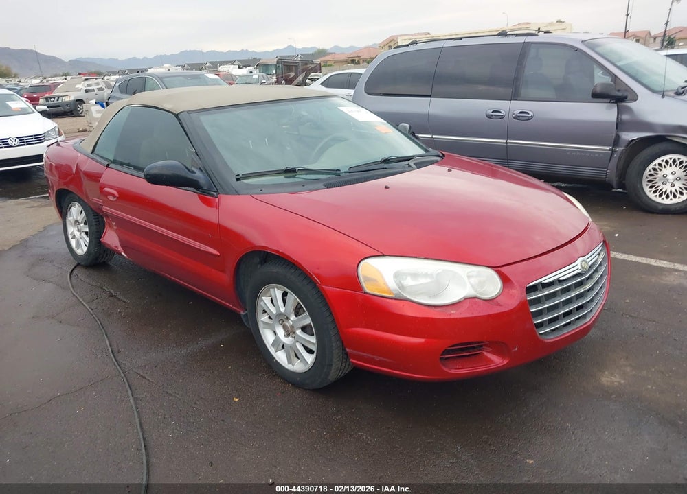 2004 CHRYSLER SEBRING GTC VIN: 1C3EL75R54N413719