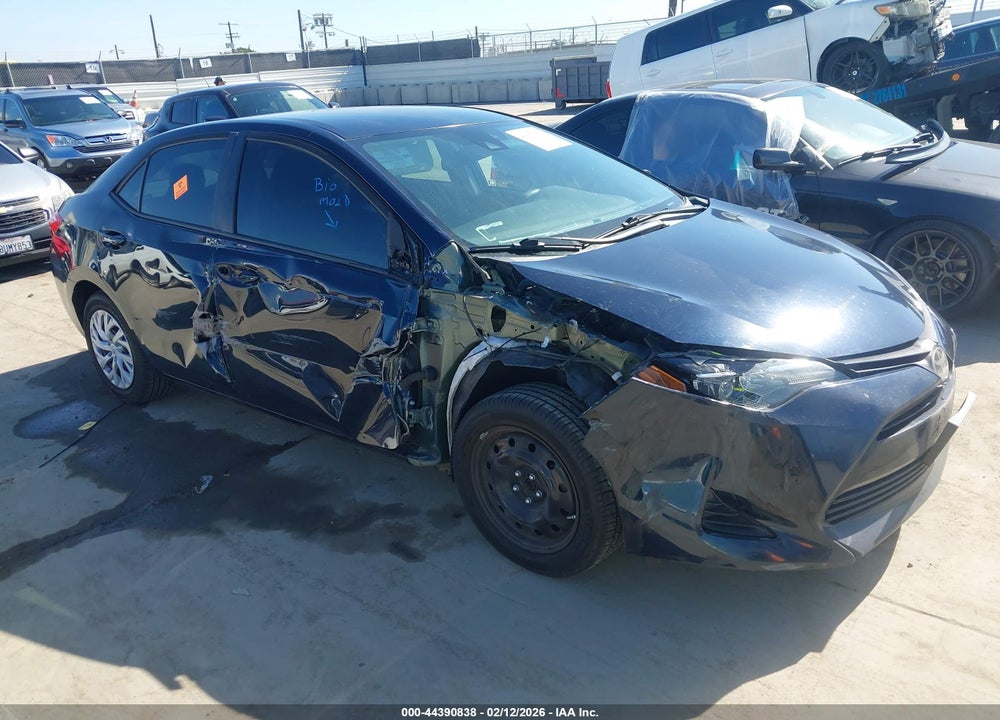 2019 TOYOTA COROLLA LE VIN: 5YFBURHE4KP949738