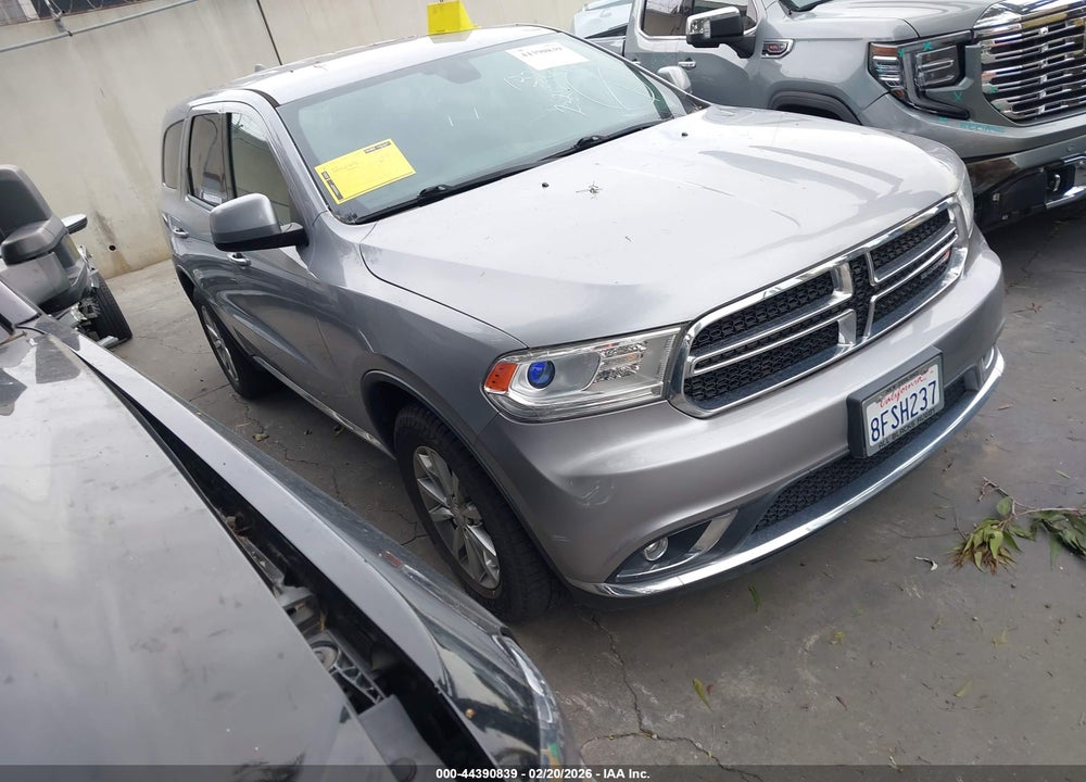 2018 DODGE DURANGO SXT RWD VIN: 1C4RDHAG5JC359625