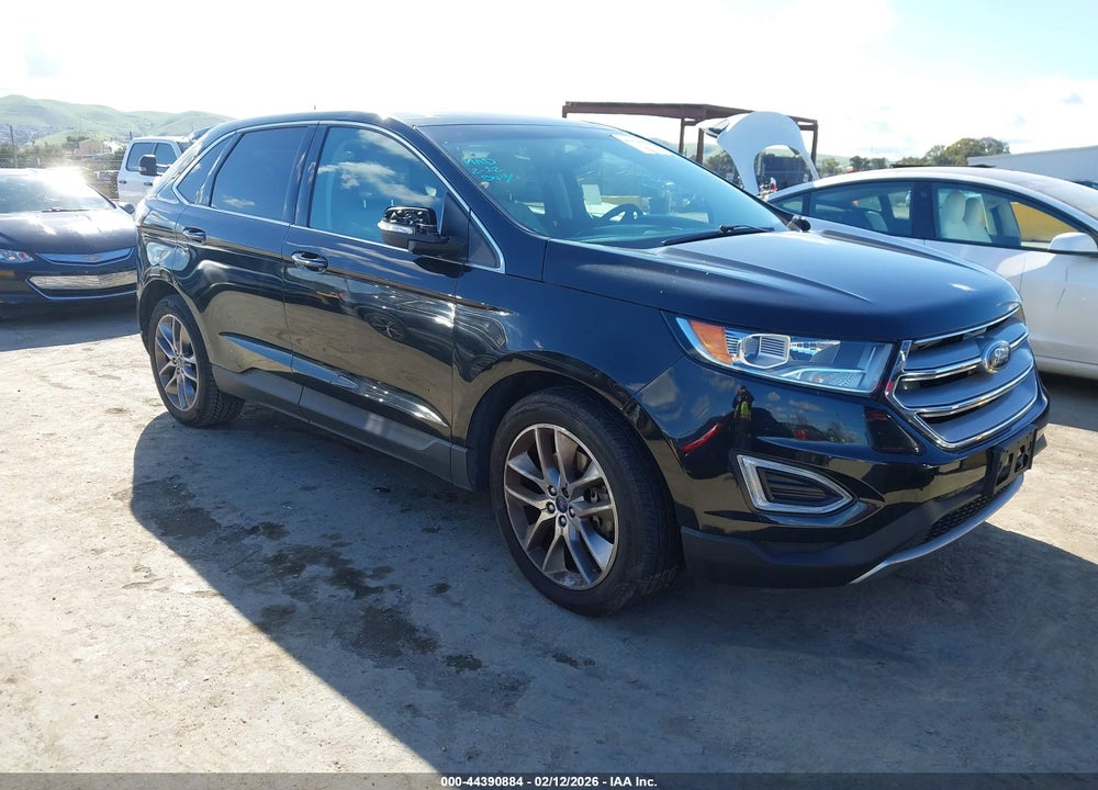 2015 FORD EDGE TITANIUM VIN: 2FMTK4K94FBC07830