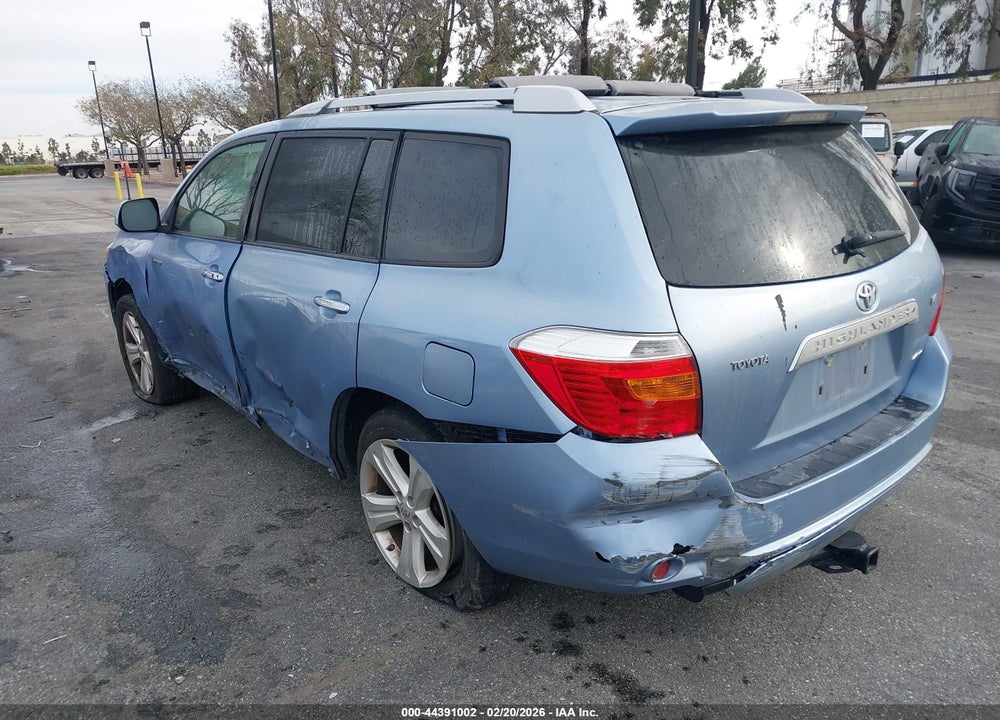 2008 TOYOTA HIGHLANDER LIMITED VIN: JTEES42A482063238