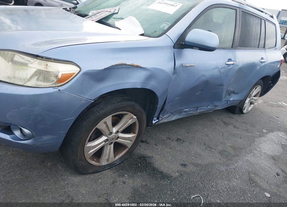 2008 TOYOTA HIGHLANDER LIMITED VIN: JTEES42A482063238