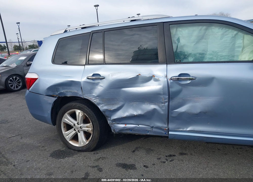 2008 TOYOTA HIGHLANDER LIMITED VIN: JTEES42A482063238