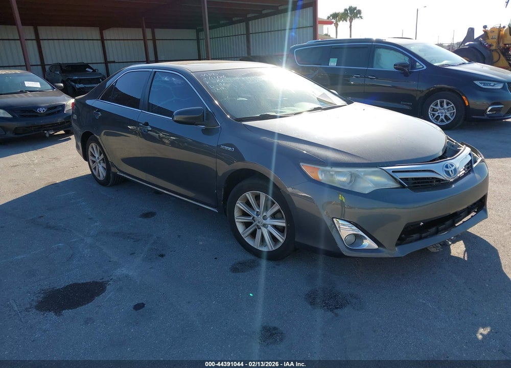 2012 TOYOTA CAMRY HYBRID XLE VIN: 4T1BD1FK7CU037020