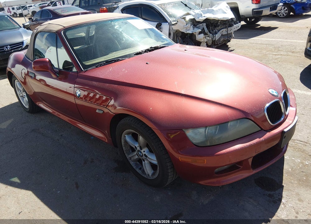 2001 BMW Z3 2.5I VIN: WBACN33451LM04388
