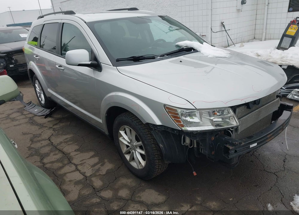 2013 DODGE JOURNEY SXT VIN: 3C4PDDBG2DT504689