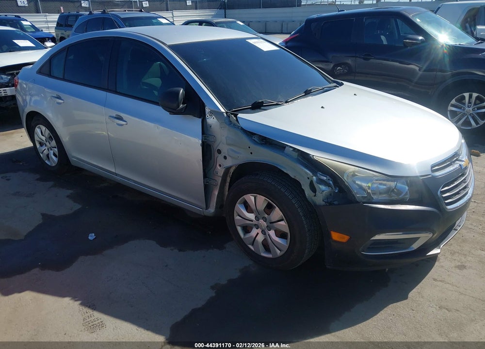 2015 CHEVROLET CRUZE LS AUTO VIN: 1G1PA5SG2F7277017