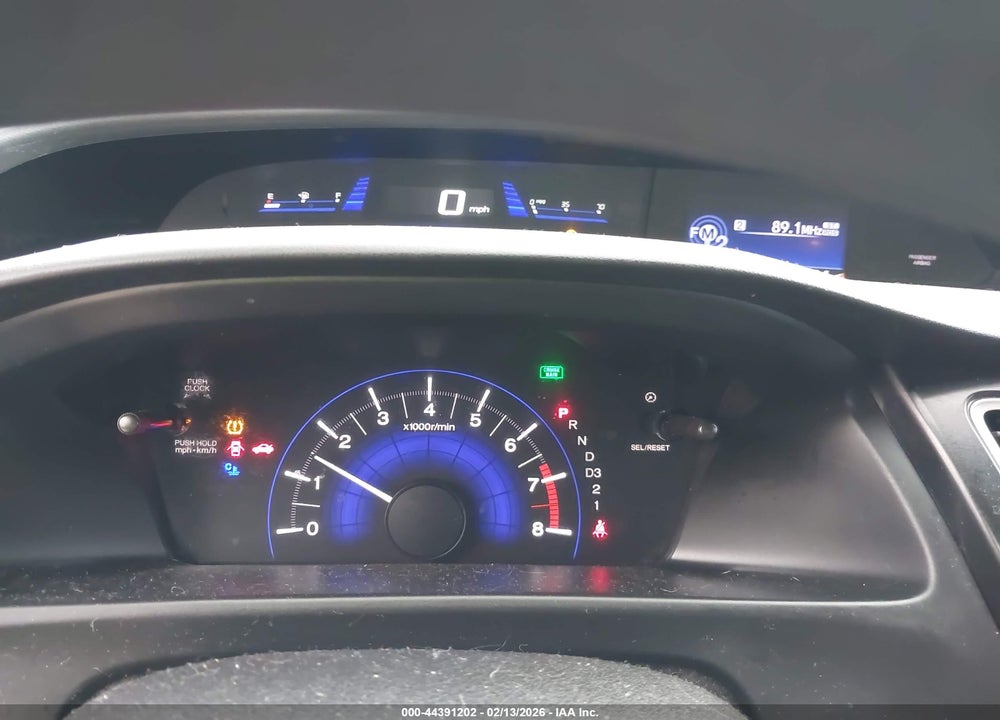 2013 HONDA CIVIC LX VIN: 19XFB2F54DE053980
