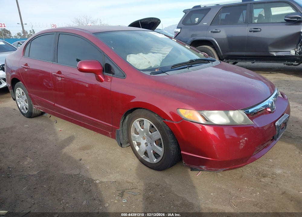 2007 HONDA CIVIC LX VIN: JHMFA16537S004251