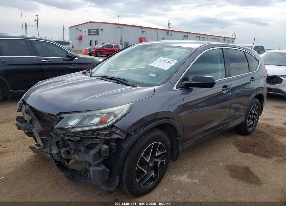 2016 HONDA CR-V SE VIN: 2HKRM4H47GH618472