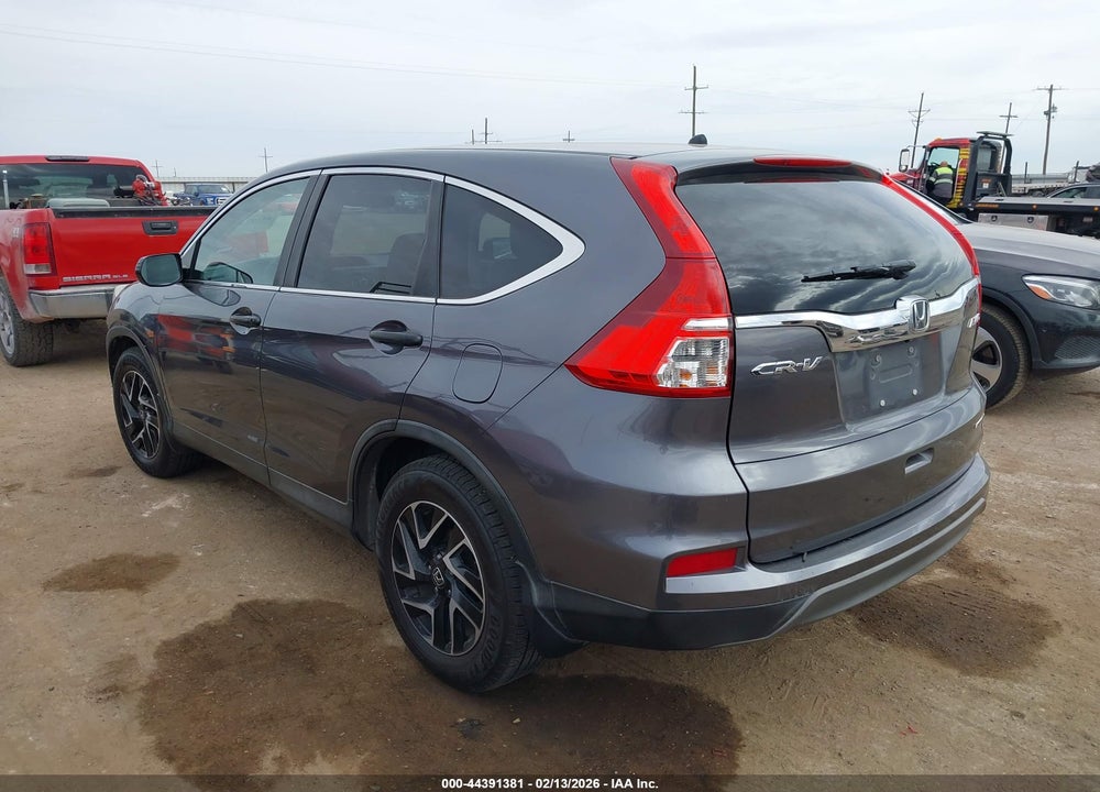 2016 HONDA CR-V SE VIN: 2HKRM4H47GH618472
