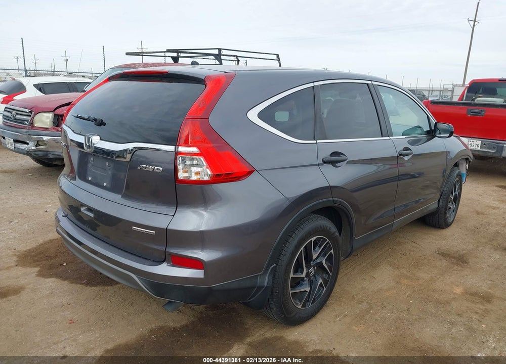 2016 HONDA CR-V SE VIN: 2HKRM4H47GH618472