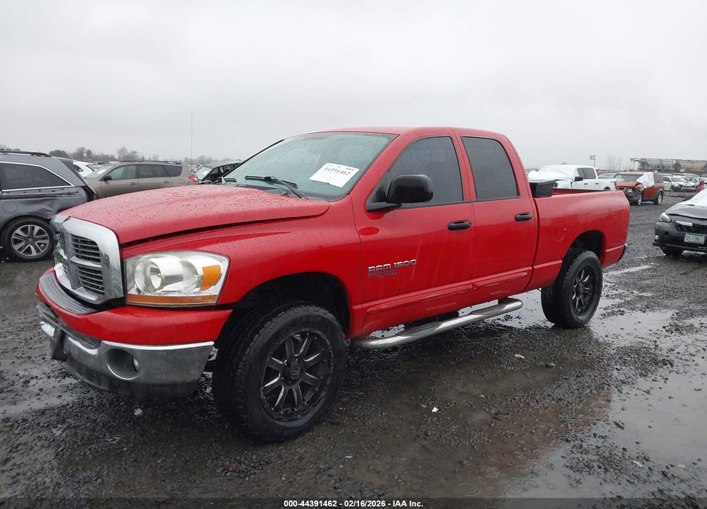2006 DODGE RAM 1500 SLT/TRX4 OFF ROAD/SPORT VIN: 1D7HU18N96S681548