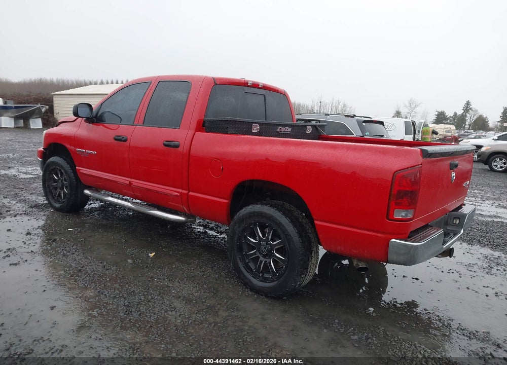 2006 DODGE RAM 1500 SLT/TRX4 OFF ROAD/SPORT VIN: 1D7HU18N96S681548
