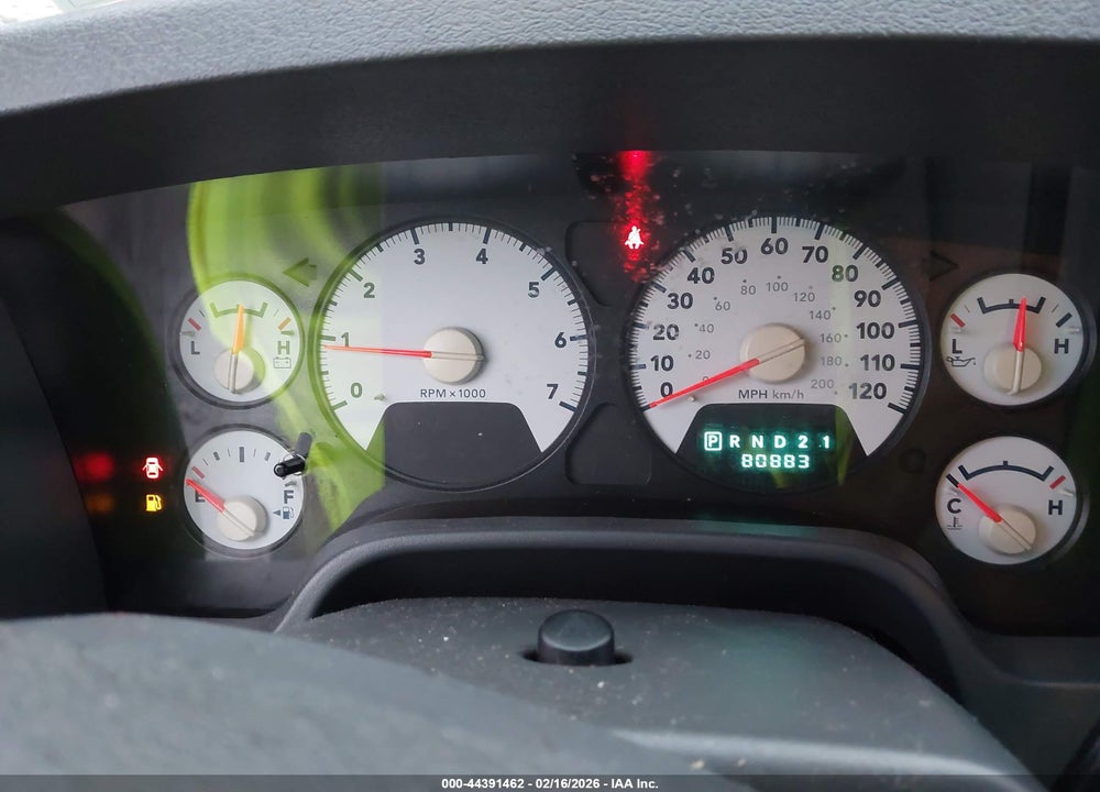 2006 DODGE RAM 1500 SLT/TRX4 OFF ROAD/SPORT VIN: 1D7HU18N96S681548